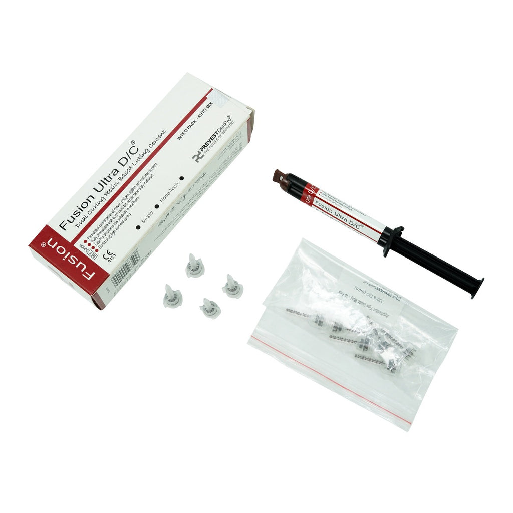 Prevest DenPro Fusion Ultra D/C Universal Self-Adhesive Resin Cement – 9g