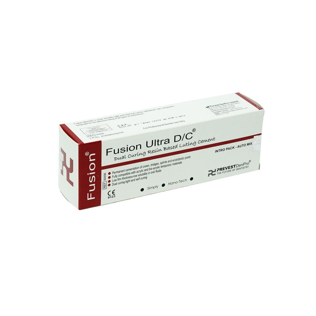 Prevest DenPro Fusion Ultra D/C Universal Self-Adhesive Resin Cement – 9g