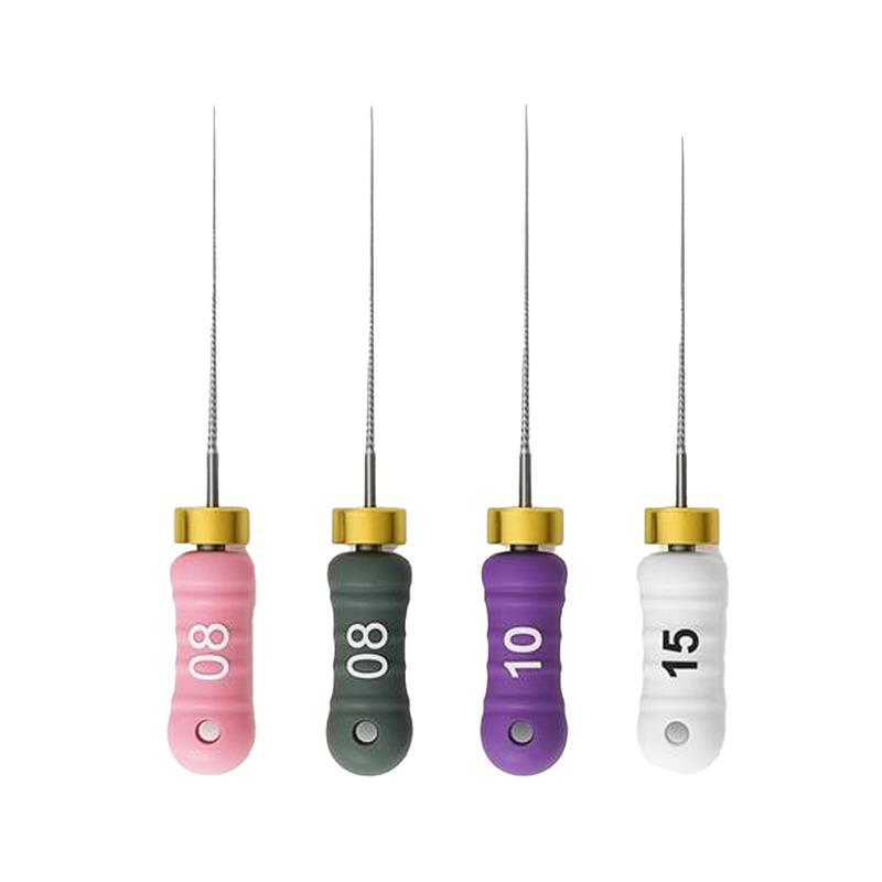 Dentsply Sirona Readysteel C+ Files 25mm Assorted Sizes 008–015 – Pack of 6