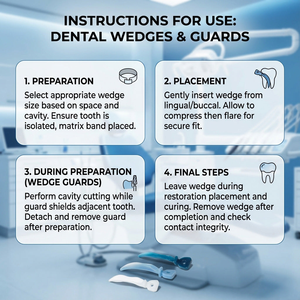 Dentsply Sirona Palodent V3 Wedges Refill – Pack of 100