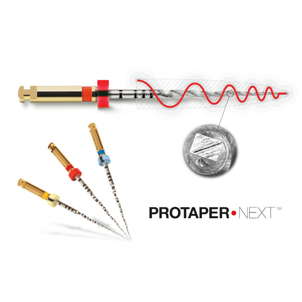 Dentsply Maillefer ProTaper Next NiTi Rotary Files – Assorted Pack