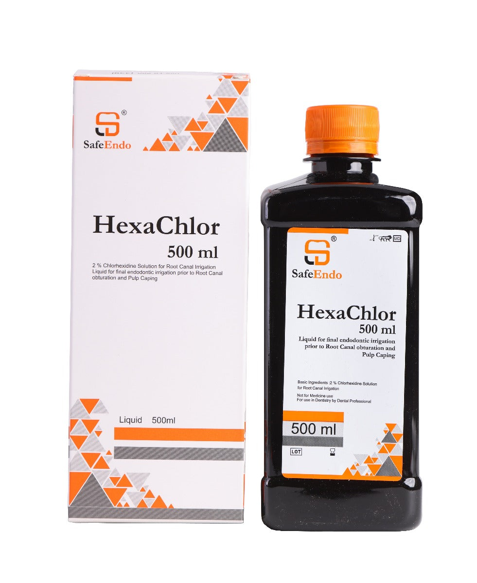 SafeEndo Hypochlor Sodium Hypochlorite Root Canal Irrigant – 500ml
