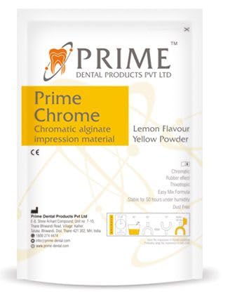 Prime Dental Prime Chrome Chromatic Alginate Impression Material