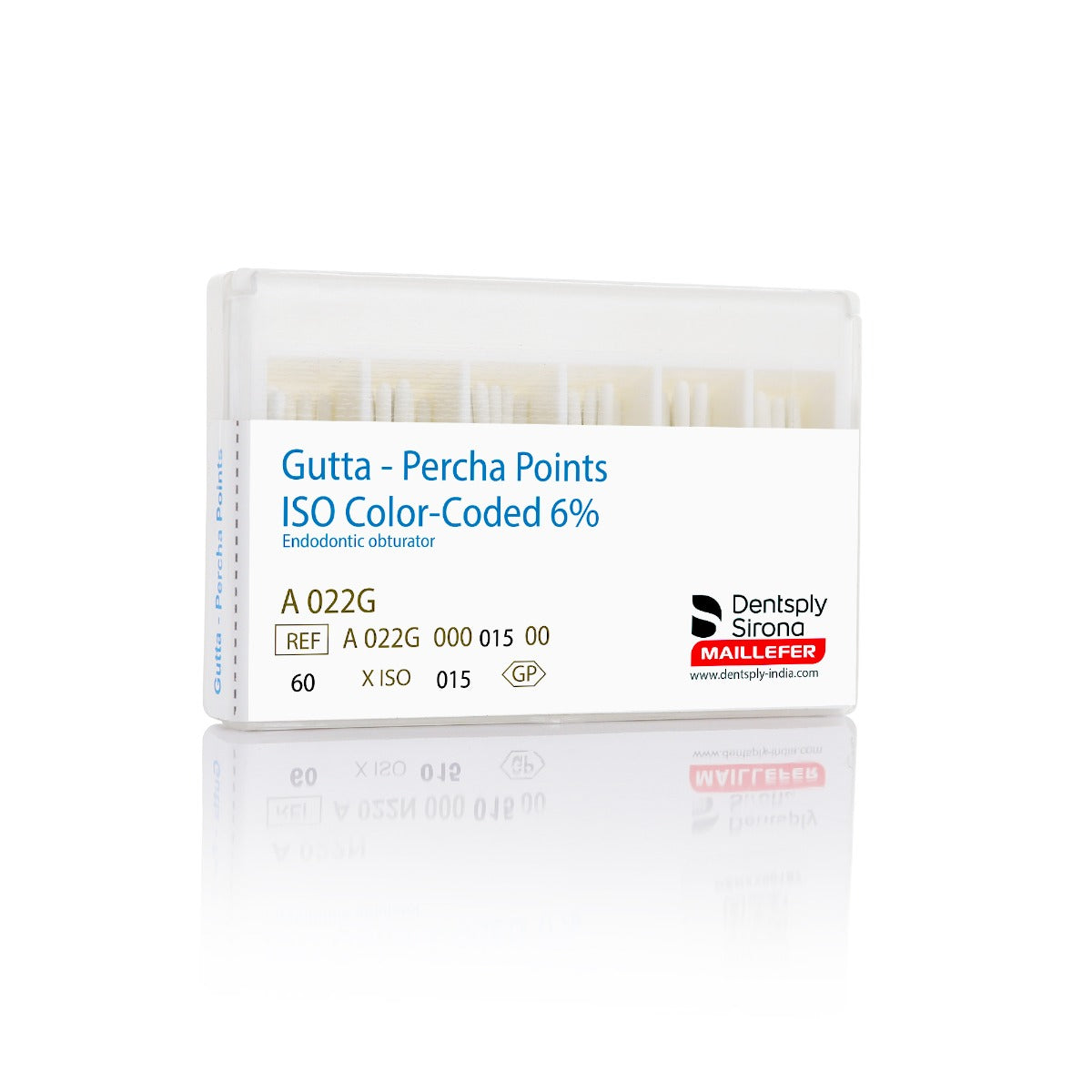 Dentsply Gutta Percha Points 6% Taper – Pack of 60