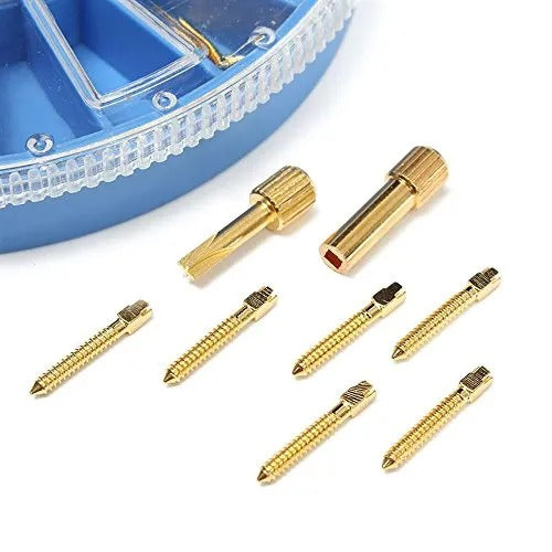 EndoKing Dental Conical Screw Posts with Keys – Pack of 120