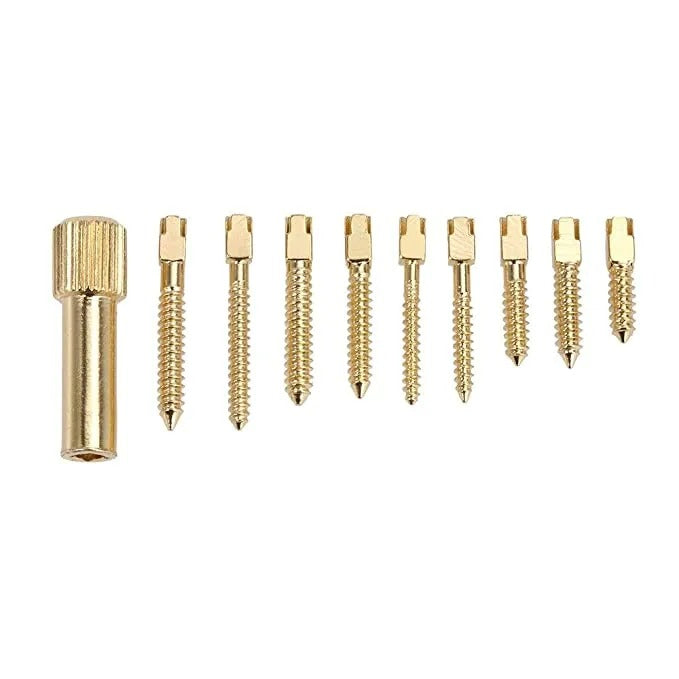 EndoKing Dental Conical Screw Posts with Keys – Pack of 120