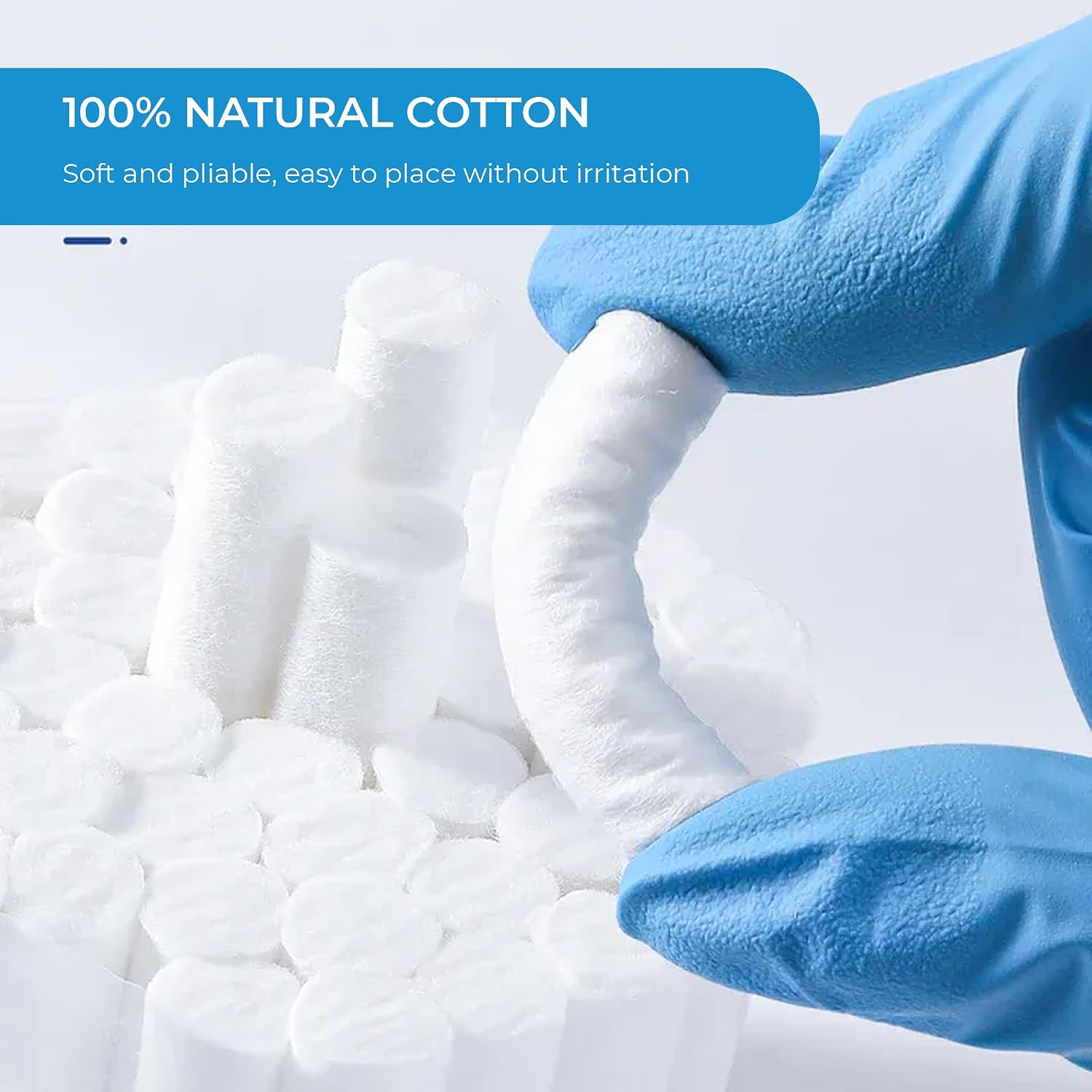 ET Dental Cotton Rolls – Highly Absorbent, Pack of 1000 Pieces