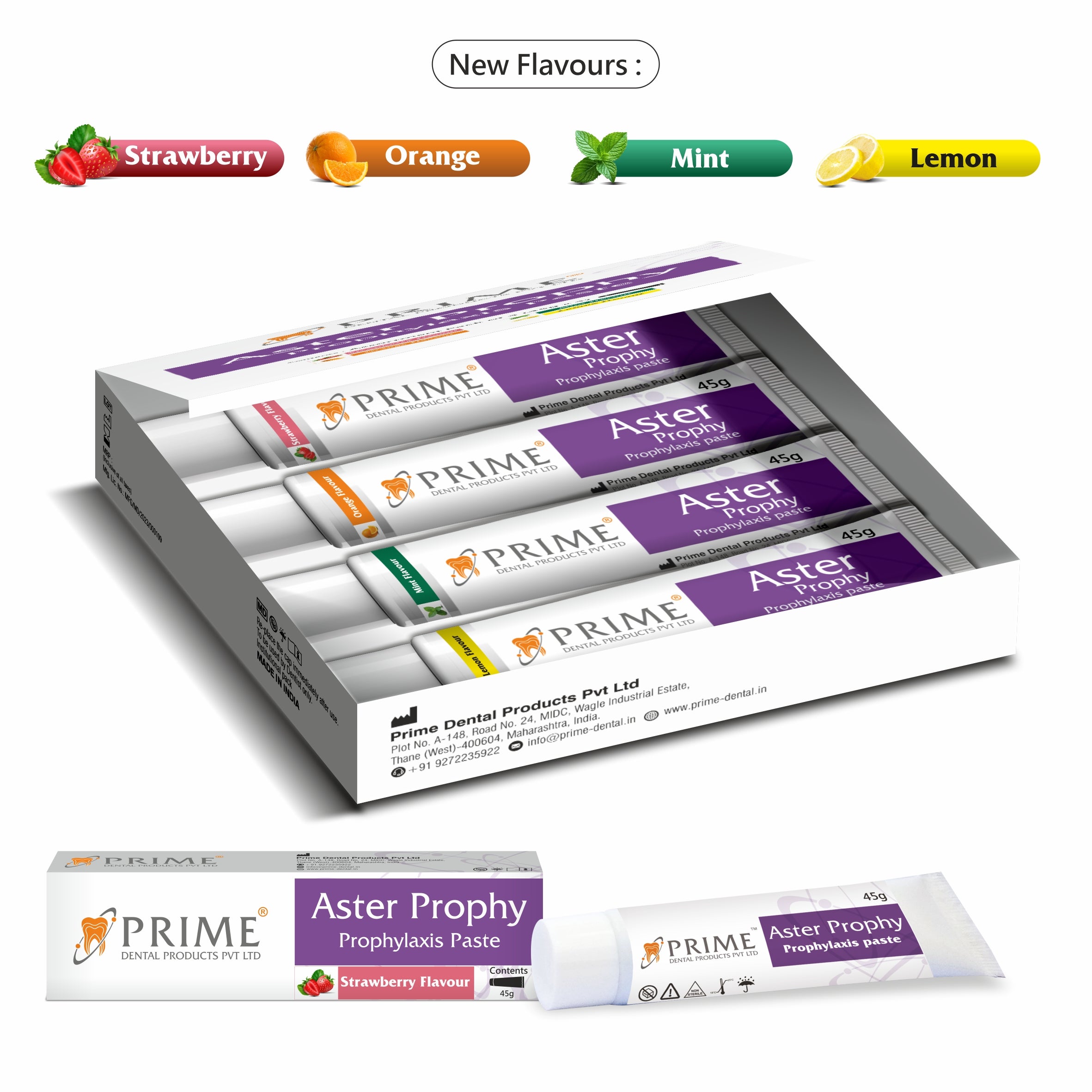 Prime Dental Aster Prophylaxis Paste – 45g
