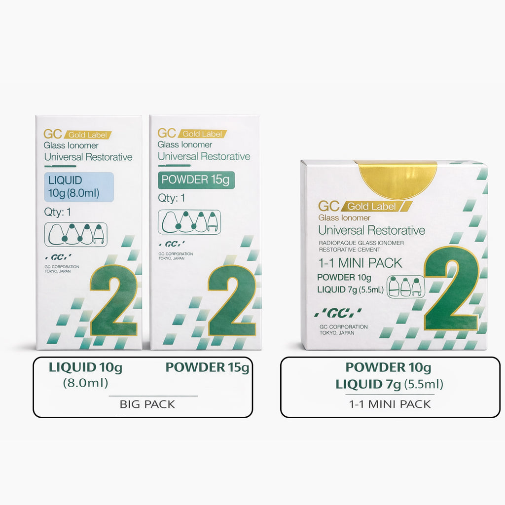 GC Gold Label 2 Universal Restorative Glass Ionomer Cement