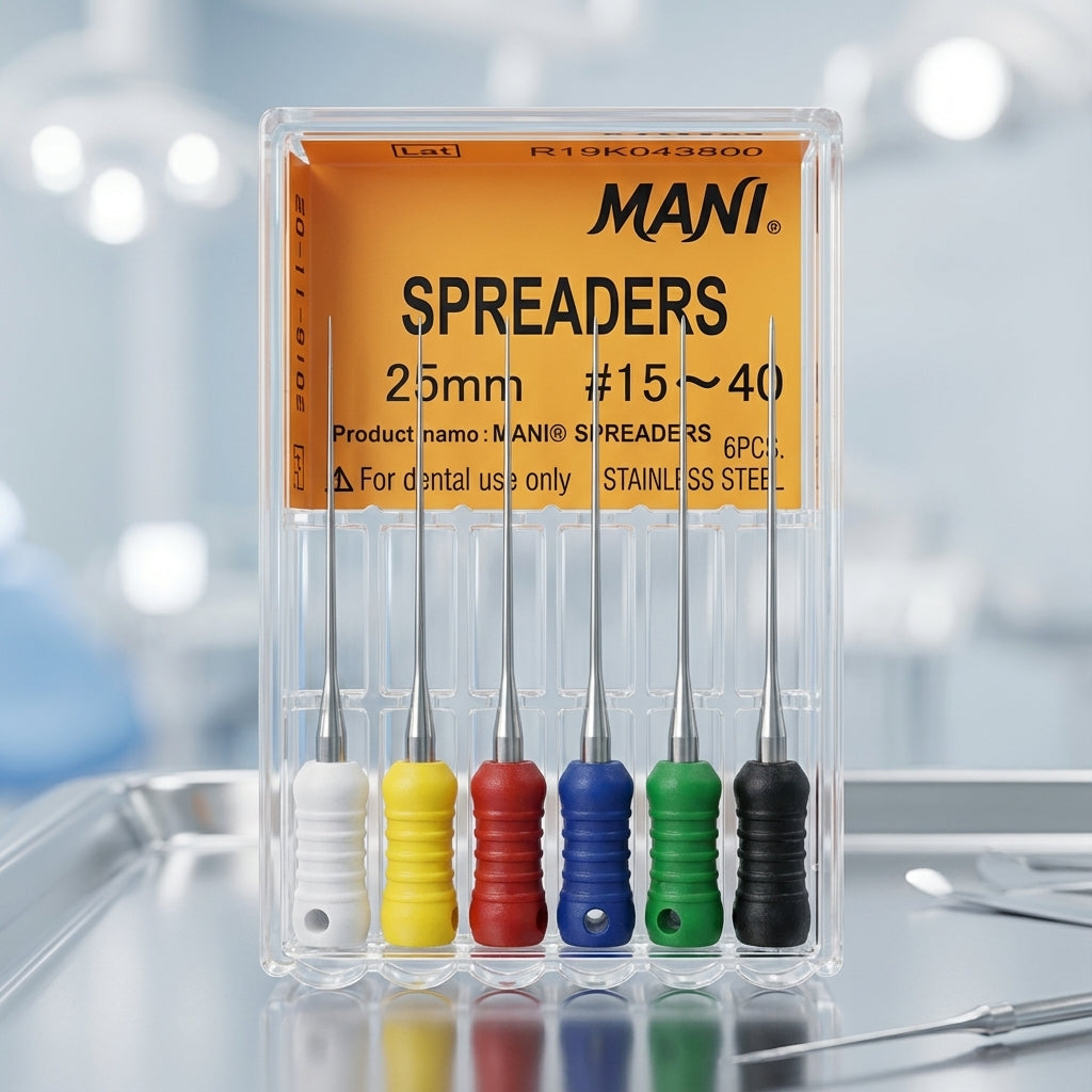 MANI Spreaders 25mm Stainless Steel Endodontic Instruments