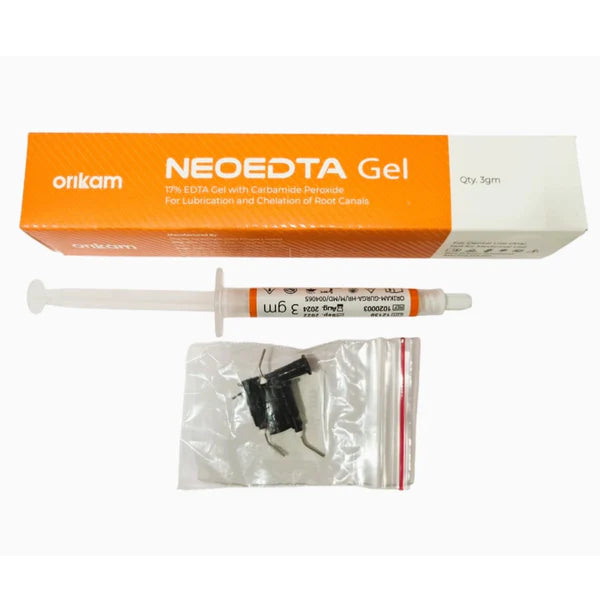 Orikam NeoEDTA Gel 17% EDTA Gel with 10% Carbamide Peroxide