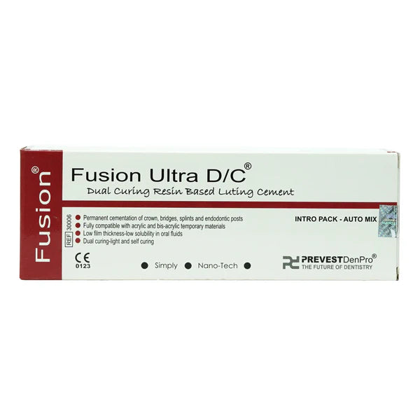 Prevest Fusion Ultra D/C Dual Curing Resin Based Luting Cement
