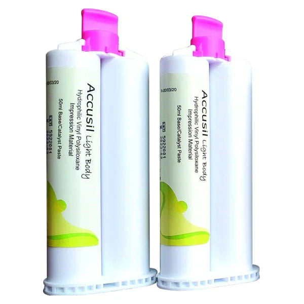 Prevest Accusil Light Body Hydrophilic Vinyl Polysiloxane Impression Material
