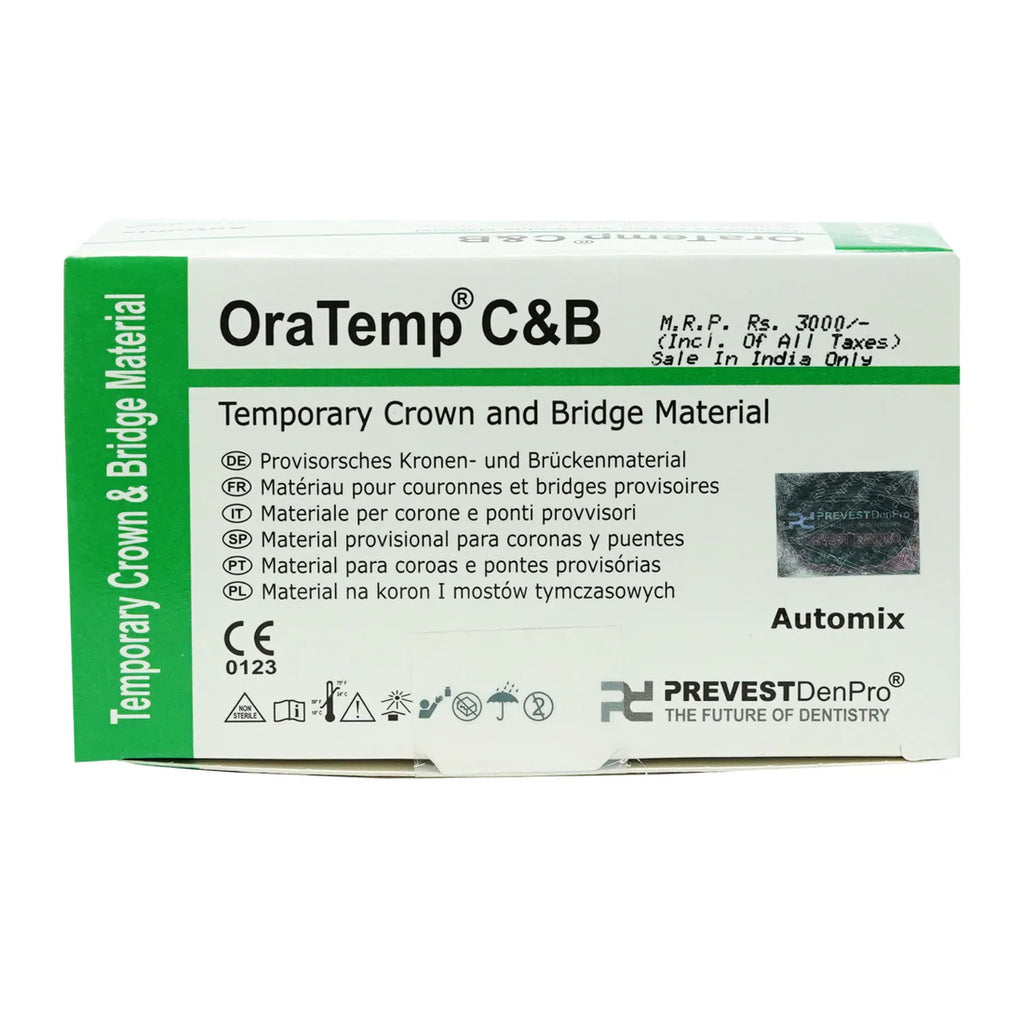 Prevest OraTemp C&B Temporary Crown and Bridge Material