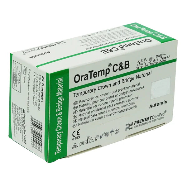 Prevest OraTemp C&B Temporary Crown and Bridge Material