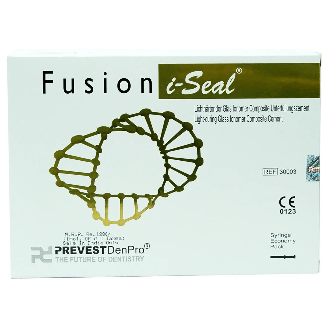 Prevest Fusion i-Seal Light-Curing Glass Ionomer Composite Cement