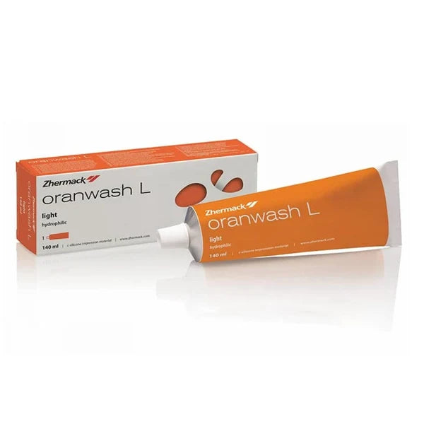 Zhermack Oranwash L Light Body C-Silicone Impression Material – 140ml