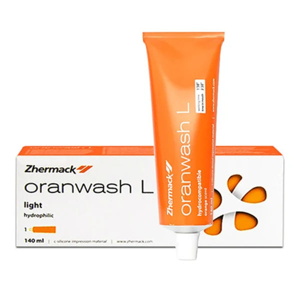 Zhermack Oranwash L Light Body C-Silicone Impression Material – 140ml