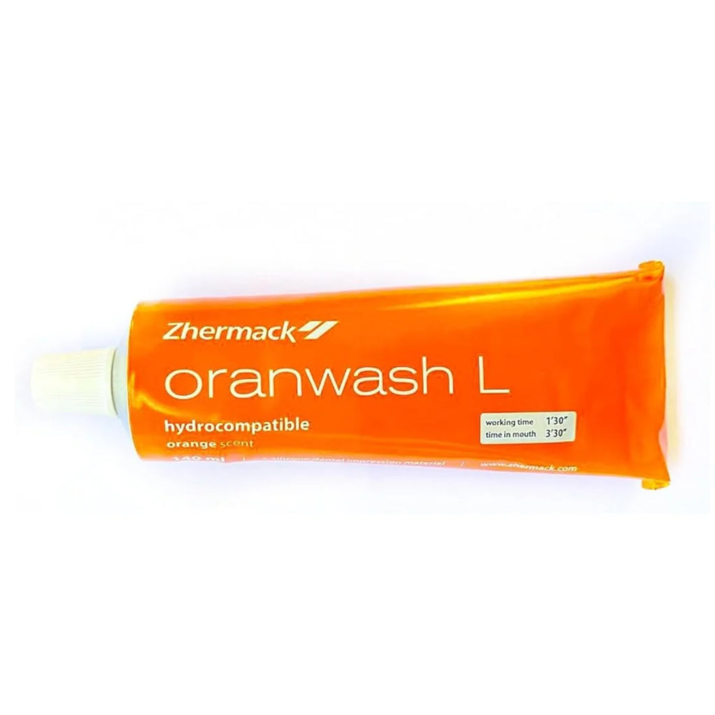 Zhermack Oranwash L Light Body C-Silicone Impression Material – 140ml