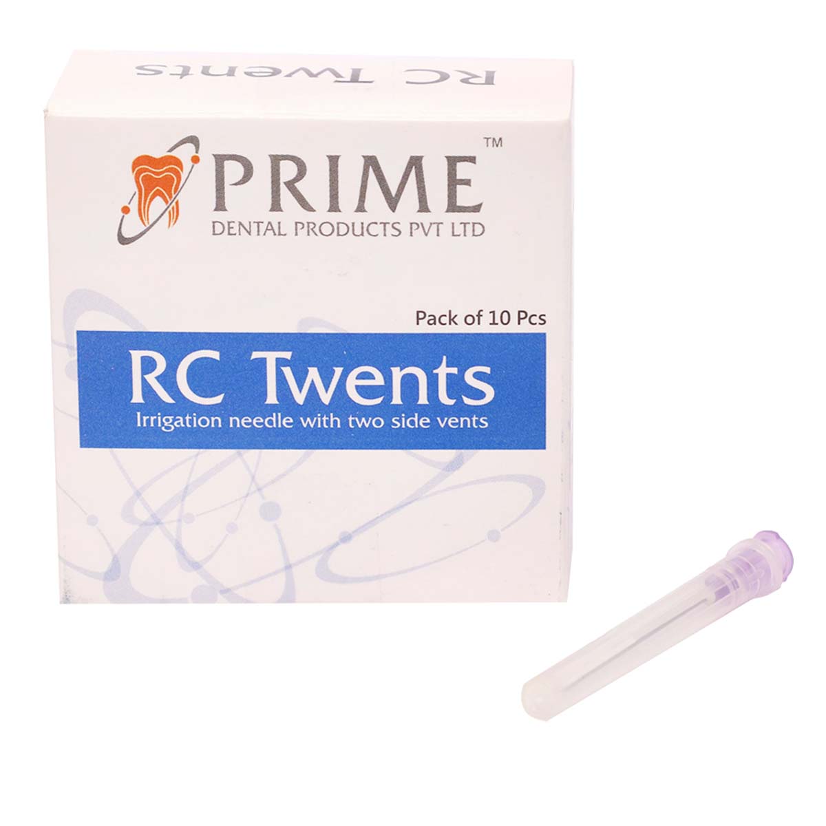 Prime Dental RC Twents Irrigation Needles – Pack of 10