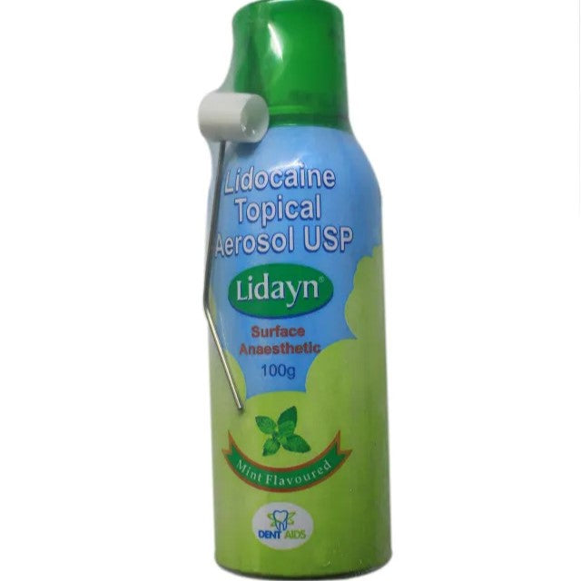 Dentaids Lidayn 15% Lidocaine Topical Anaesthetic Spray – 100g