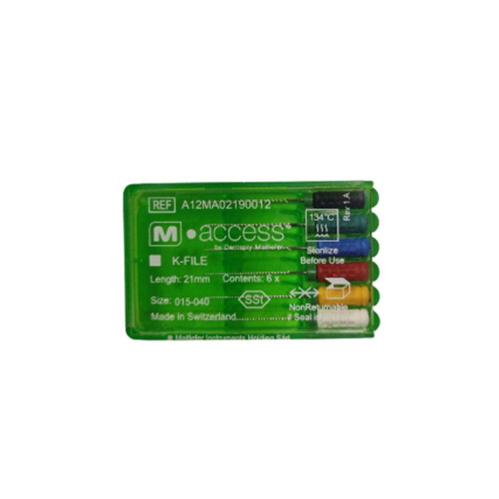 Dentsply Maillefer M-Access Endodontic Hand Files – Bulk Pack