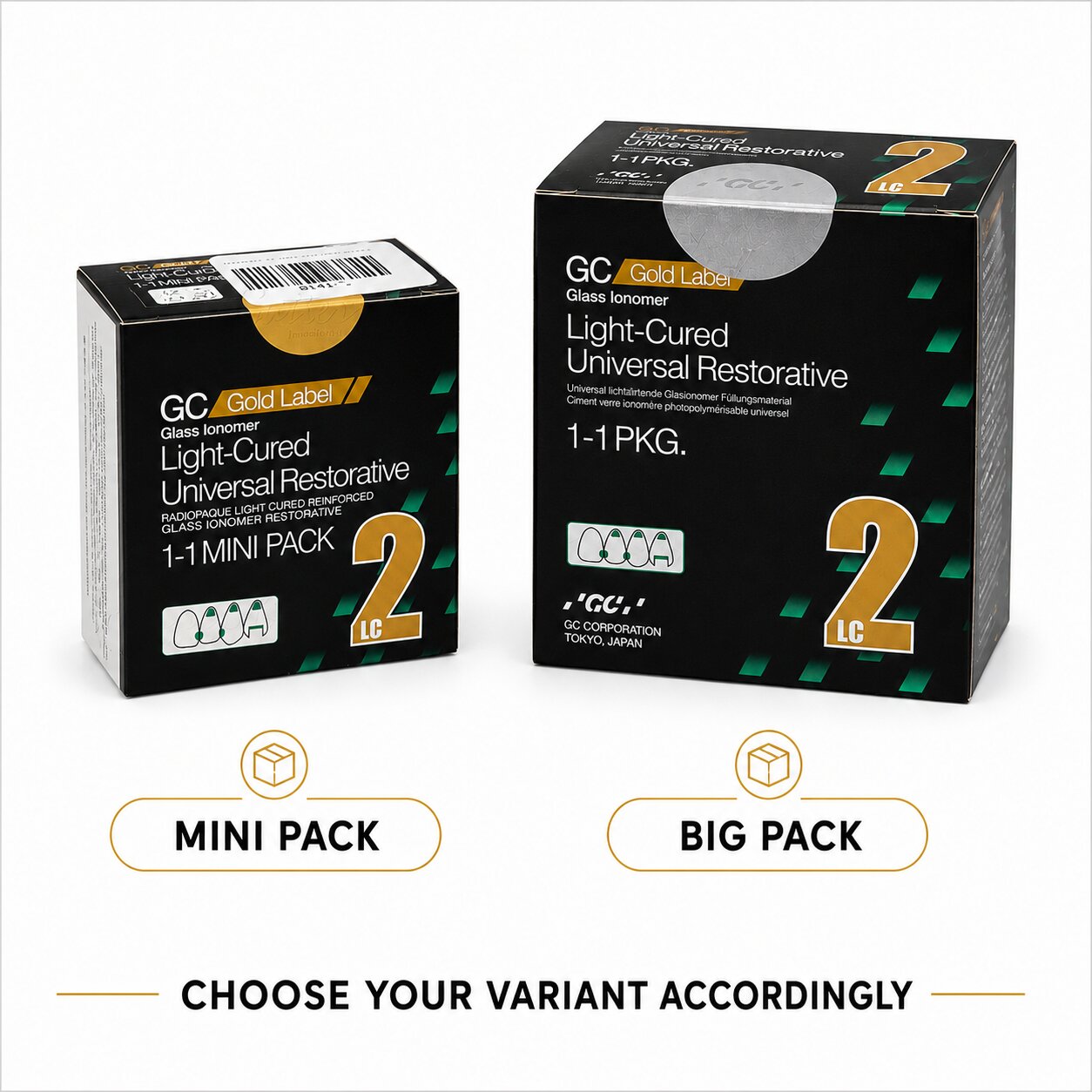 GC Gold Label 2 LC Light-Cured Universal Restorative