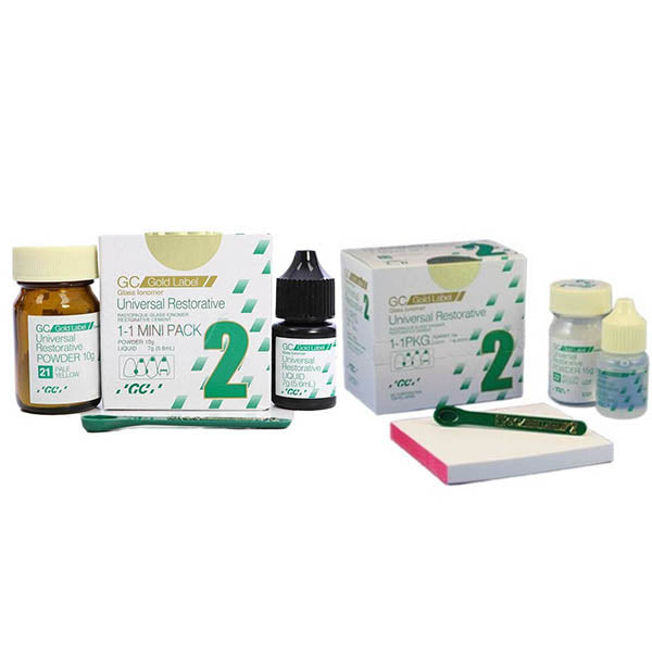 GC Gold Label 2 Universal Restorative Glass Ionomer Cement