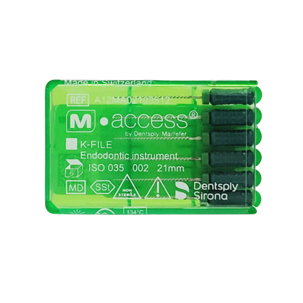 Dentsply Maillefer M-Access Endodontic Hand Files – Bulk Pack