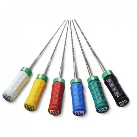 Dentsply Maillefer M-Access K-File 31mm Assorted Size 015–040 – Pack of 6