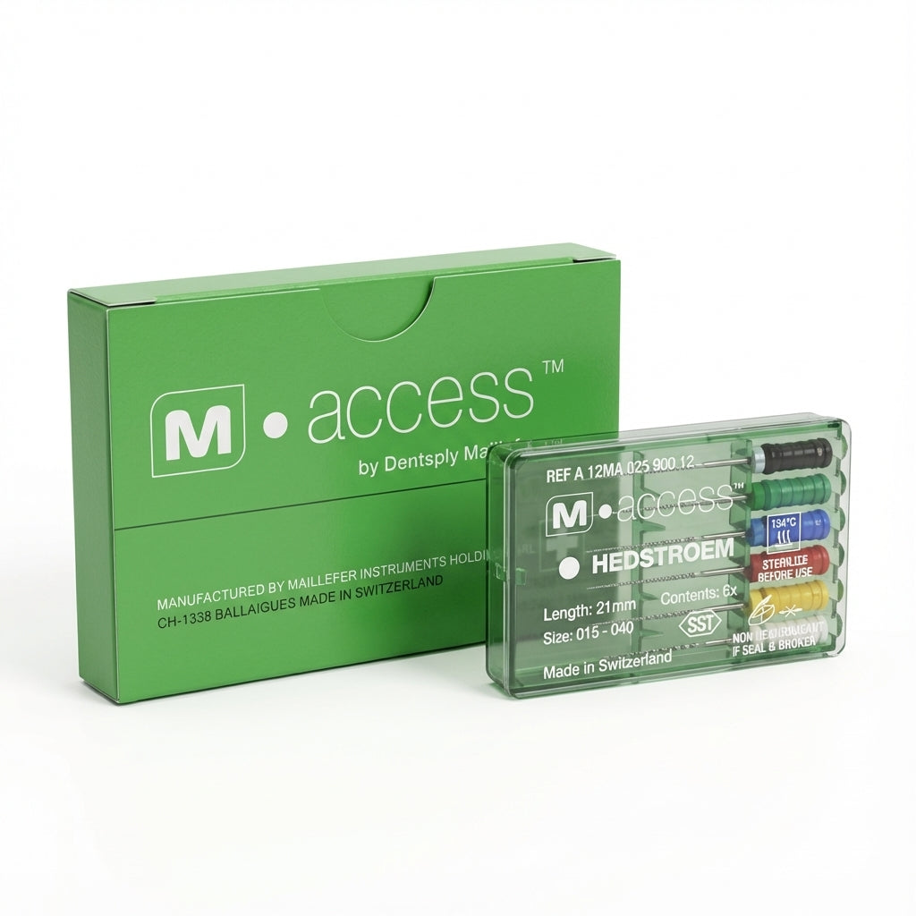 Dentsply Maillefer M-Access Hedstroem File 21mm Size 070 – Pack of 6