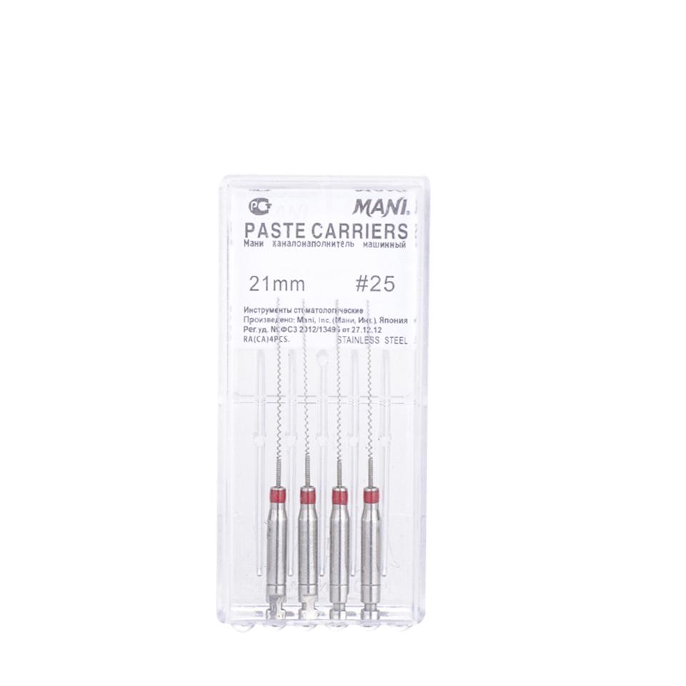 MANI Paste Carriers 25mm Stainless Steel Endodontic Instruments