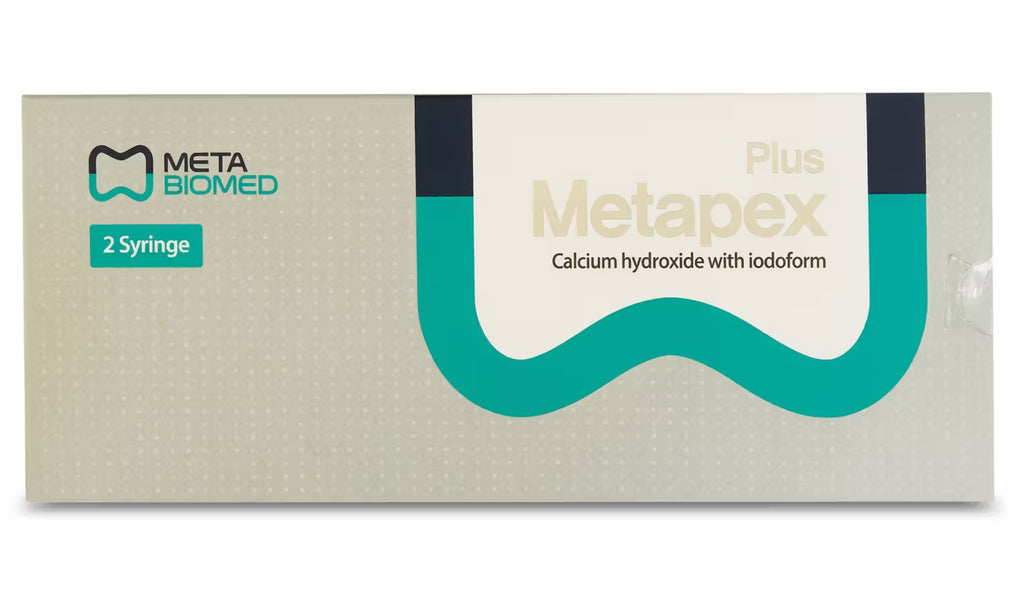 Meta Biomed Metapex Plus Calcium Hydroxide with Iodoform – 2 Syringes