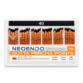 : Neoendo Gutta Percha Points 0.02 Taper – Size 40, 120 Points 2%