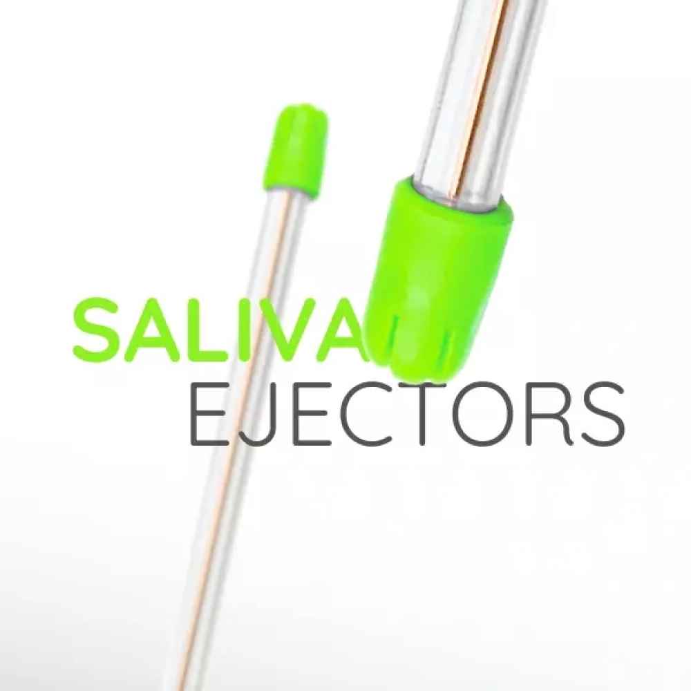 Green Guava Disposable Saliva Ejector – Flexible Dental Suction Tips