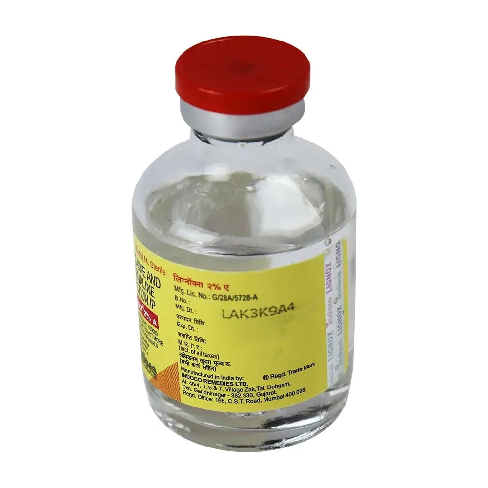 Lignox 2% A Local Anaesthetic Injection with Adrenaline