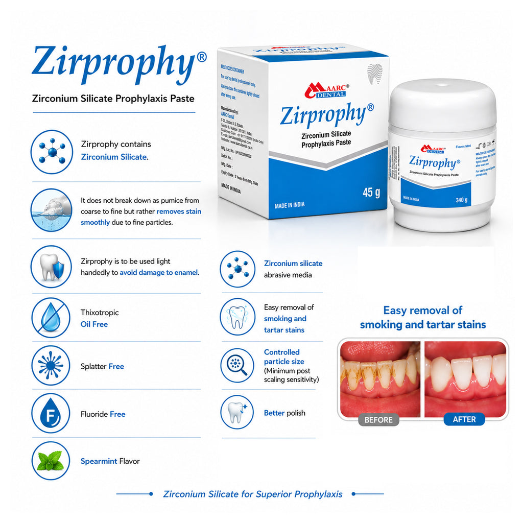 MAARC Zirprophy Zirconium Silicate Prophylaxis Paste – 45g